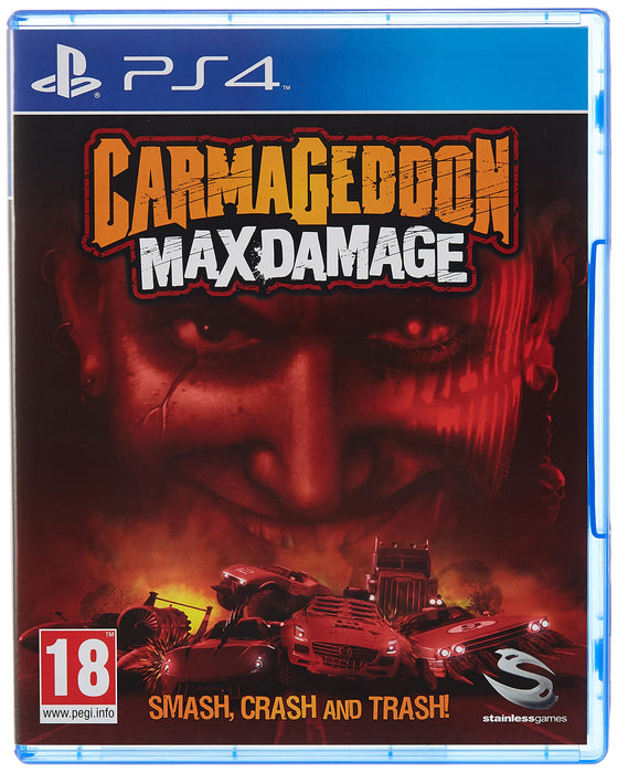 Carmageddon: Max Damage (PS4 PlayStation 4 Game) - Very Good - Attic Discovery Shop