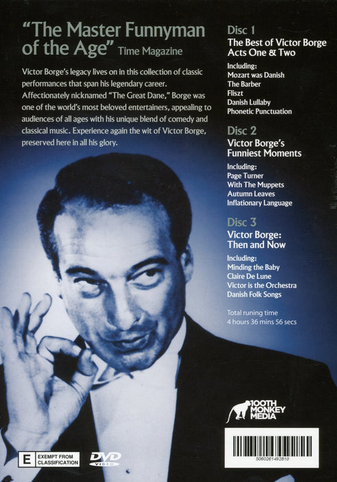 The Victor Borge Collection Volume 2 [DVD] [Region 2] - New Sealed - Attic Discovery Shop