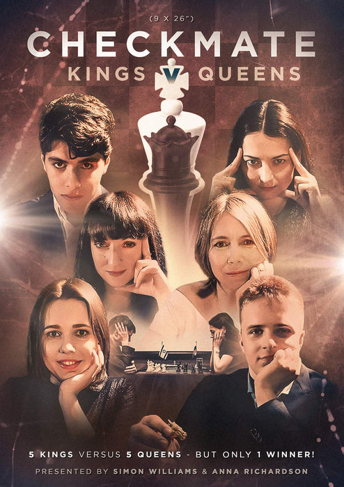Checkmate - Kings versus V Queens [DVD] [Region Free]  - New Sealed - Attic Discovery Shop