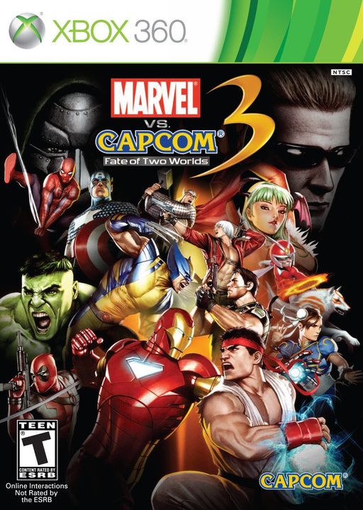 Marvel Vs Capcom 3: Fate of Two Worlds / Game Xbox 360 Game NTSC Rare USA Import - Acceptable - Attic Discovery Shop