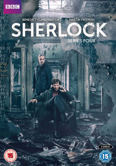 Sherlock - Series 4 [DVD] [Region 2, 4] The Complete Fourth Season - New Sealed - Attic Discovery Shop