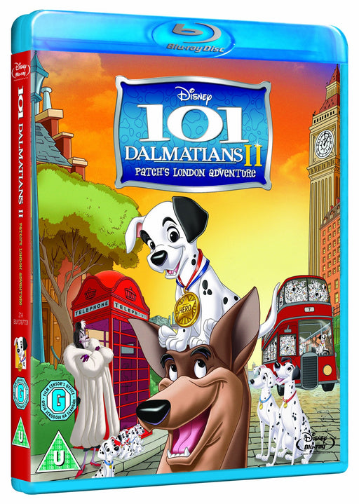 101 Dalmatians 2 II Patch's London Adventure Blu-ray [Region Free] - New Sealed - Attic Discovery Shop