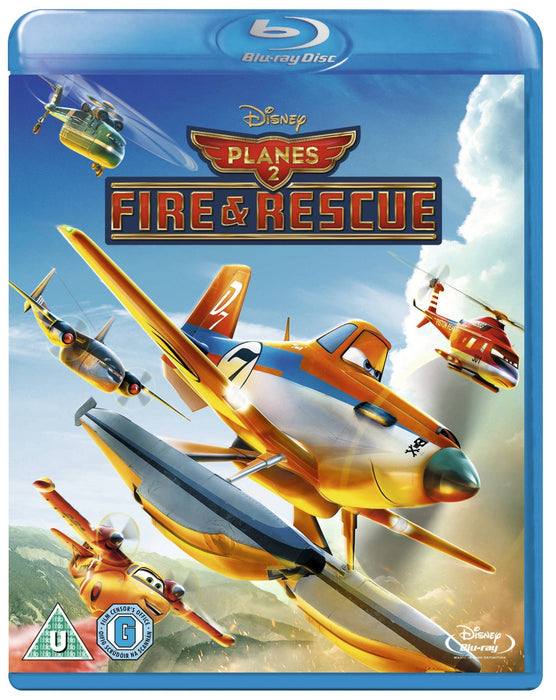 Planes 2: Fire and Rescue [Blu-ray] [Region Free] - New Sealed - Attic Discovery Shop