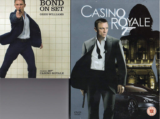 Casino Royal (2006) 2 Disc Collector's Edition inc Bond Book [UK DVD] NEW Sealed - Like New - Attic Discovery Shop