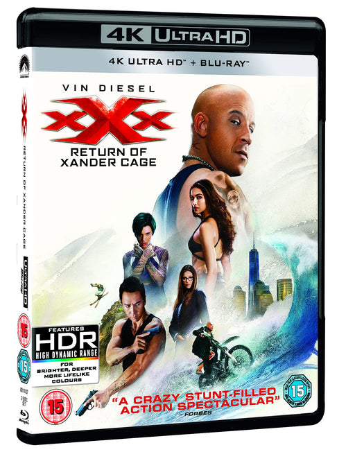 XXX The Return Of Xander Cage (4K Ultra-HD + Blu-ray) [Region Free] - New Sealed - Attic Discovery Shop