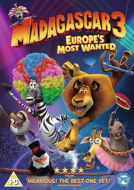 Madagascar 3: Europe's Most Wanted [DVD] [Region 2] - Like New - Attic Discovery Shop