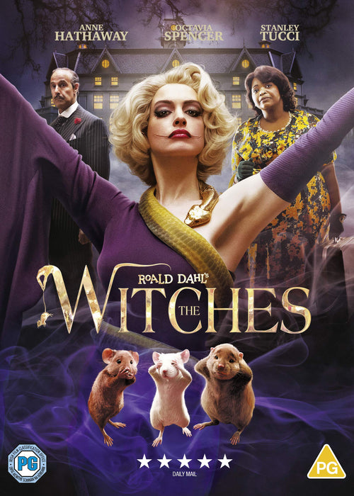 Roald Dahl's The Witches [DVD] [2020] [Region 2] - New Sealed - Attic Discovery Shop