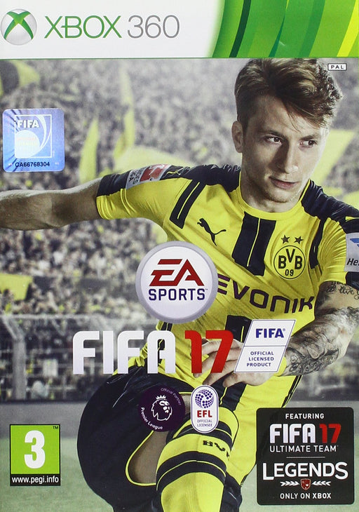 FIFA 17 - Standard Edition (Xbox 360 Game) Football EA Sports 2017 - Very Good - Attic Discovery Shop