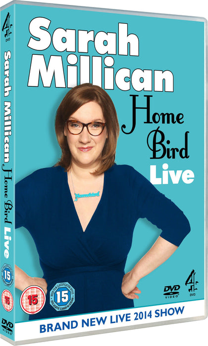 Sarah Millican - Home Bird Live [DVD] [Region 2] Comedy Stand Up - New Sealed - Attic Discovery Shop