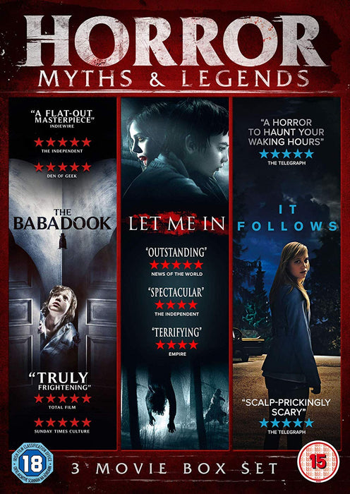 Horror Myths & Legends [DVD 3 Movie Box Set] [2014] [Reg 2] - New Sealed - Attic Discovery Shop