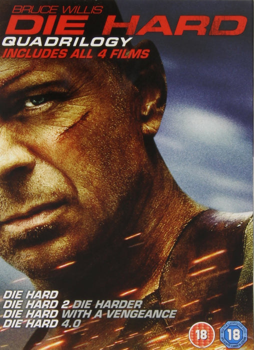 Die Hard Quadrilogy / 4 Film Collection [DVD Box Set] [2017] [Region 2] - Like New - Attic Discovery Shop