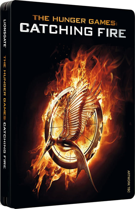 Hunger Games Catching Fire Limited Edition Steelbook Blu-ray + DVD [Region B/2] - Good - Attic Discovery Shop