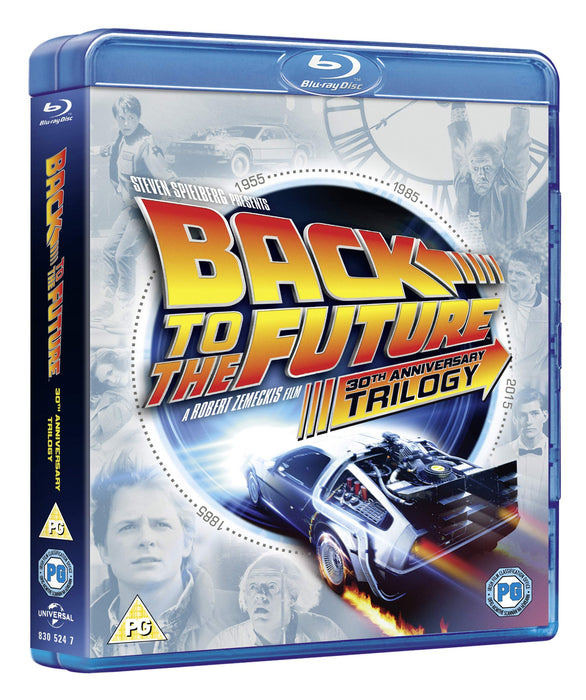 Back to The Future Trilogy 30th Anniversary Blu-ray Box Set [1985] [Region Free] - Like New - Attic Discovery Shop