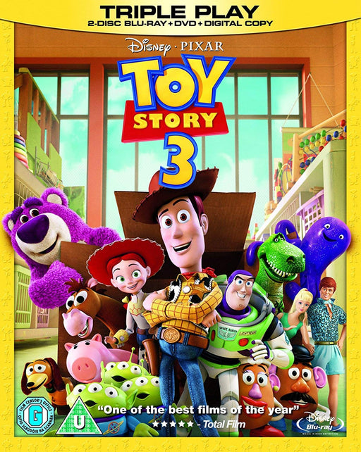 Toy Story 3 (2-Disc Blu-ray + DVD) [2010] [Region Free] Disney - New Sealed - Attic Discovery Shop