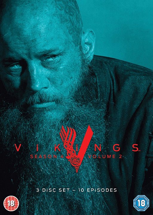Vikings: Season 4 - Volume 2 [DVD] [Region 2] (3 Disc Set) - Like New - Attic Discovery Shop
