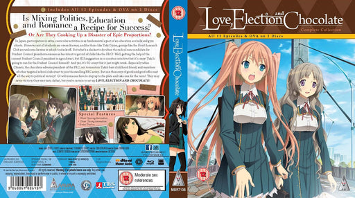 Love Election & Chocolate Collection [Blu-ray] [Region B] (Anime) - New Sealed - Like New - Attic Discovery Shop
