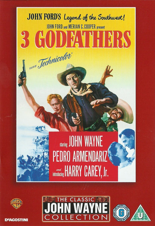 3 Godfathers - The Classic John Wayne Collection 1948 DVD [Region 2] NEW Sealed - Attic Discovery Shop