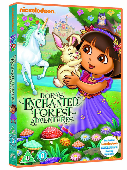 Dora The Explorer: The Enchanted Forest [DVD] [Region 2] - New Sealed - Attic Discovery Shop