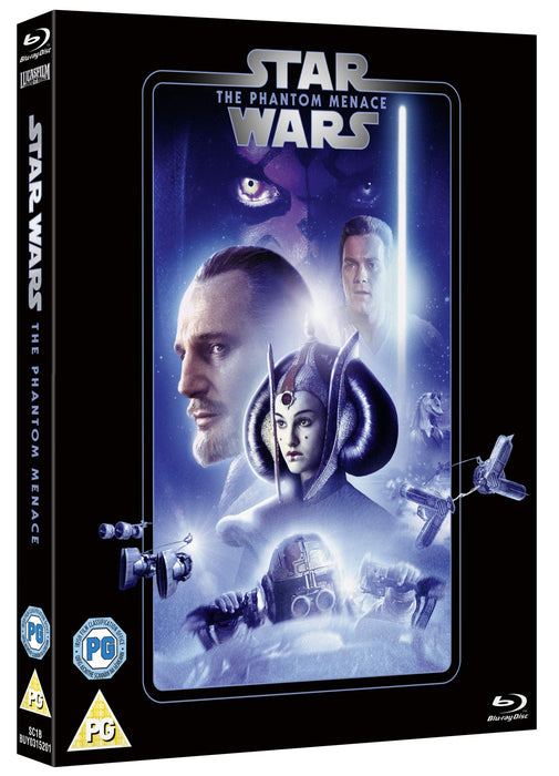 Star Wars Episode I: The Phantom Menace [Blu-ray] [2020] [Reg Free] - New Sealed - Attic Discovery Shop