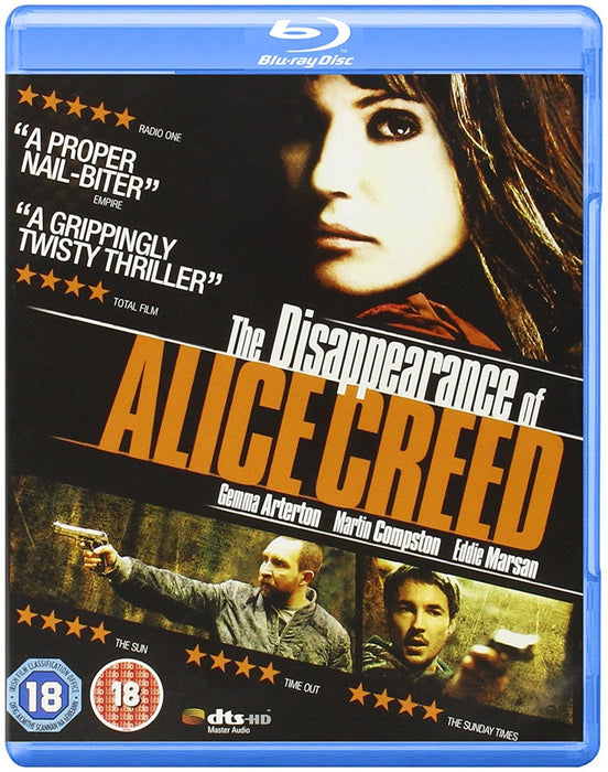 The Disappearance of Alice Creed [Blu-ray] [Region B] - New Sealed - Attic Discovery Shop