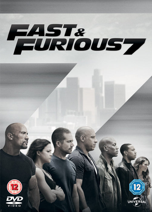 Fast & Furious 7 [DVD] [2017] [Region 2, 4, 5] - New Sealed - Attic Discovery Shop