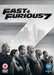 Fast & Furious 7 [DVD] [2017] [Region 2, 4, 5] - New Sealed - Attic Discovery Shop