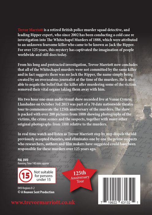 Jack the Ripper A 21st Century Investigation (at Theatre Cymru) [DVD] [Region 2] - Very Good - Attic Discovery Shop