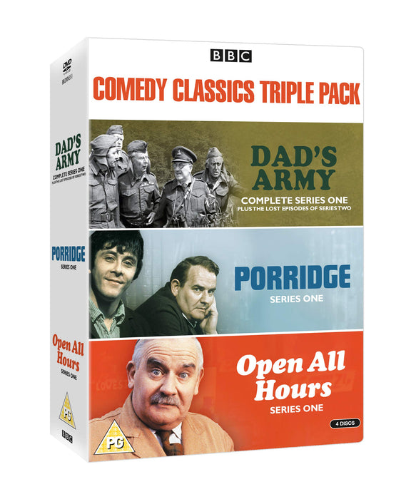 BBC Comedy Classics Dad's Army Porridge Open All Hours DVD Box Set - New Sealed - Attic Discovery Shop