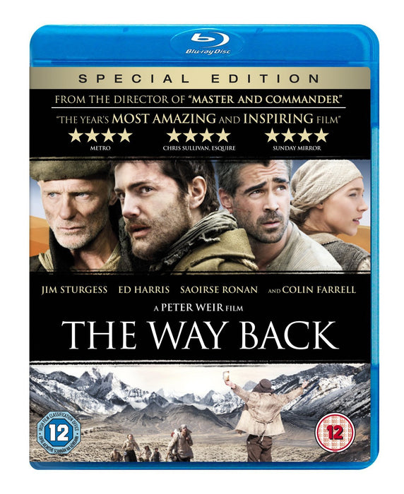 The Way Back [Blu-ray] [Region B] - New Sealed - Attic Discovery Shop