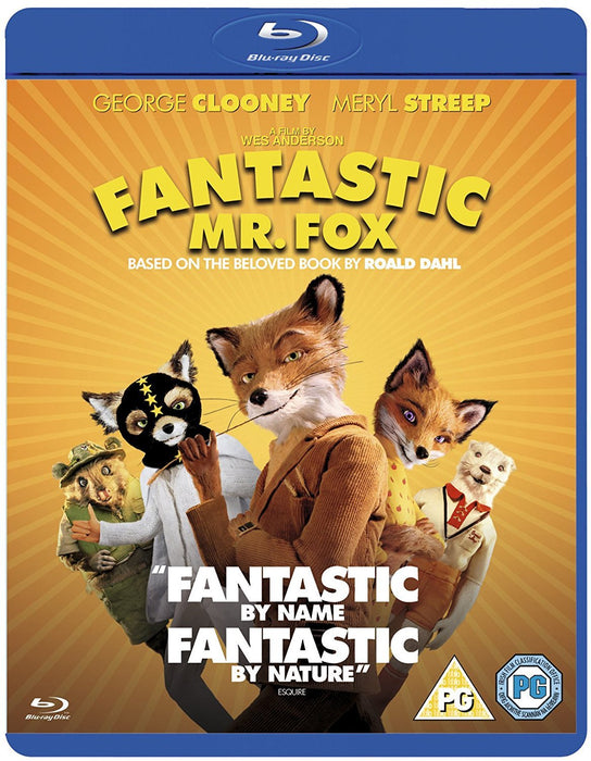 Fantastic Mr. Fox [Blu-ray] [Region B] - New Sealed - Attic Discovery Shop