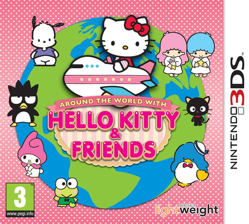 Around the World with Hello Kitty and Friends (Nintendo 3DS Game) - Good - Attic Discovery Shop