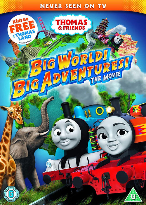 Big World, Big Adventures! The Movie! Thomas The Tank DVD [Reg 2] - New Sealed - Attic Discovery Shop