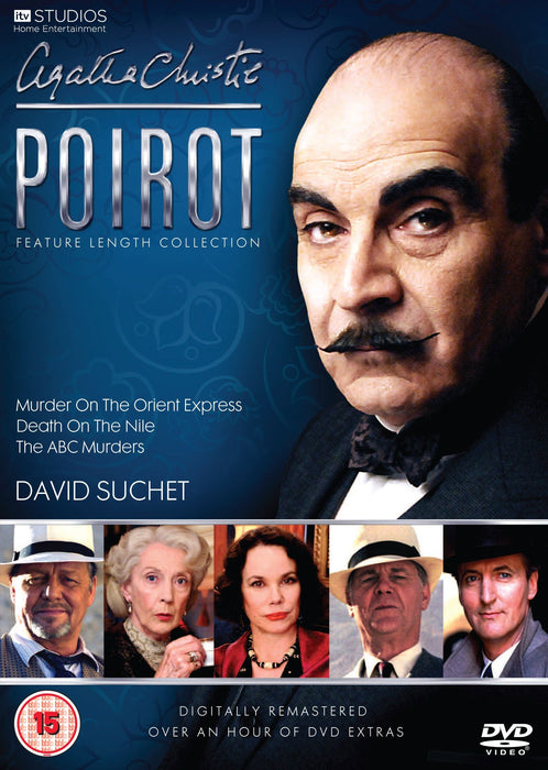 Agatha Christie's Poirot Feature Length Collection DVD Box Set Reg 2 NEW Sealed - Attic Discovery Shop