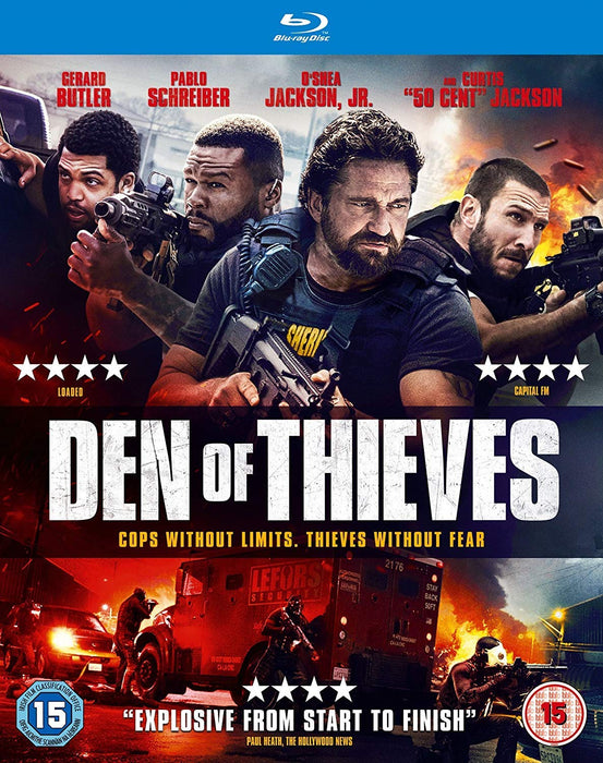 Den Of Thieves [Blu-ray] [2018] [Region B] - Like New - Attic Discovery Shop