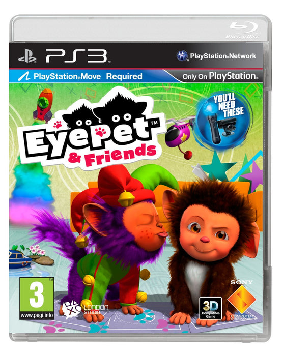 Eyepet & Friends - Move Required (PS3 PlayStation 3 Game) - Good - Attic Discovery Shop