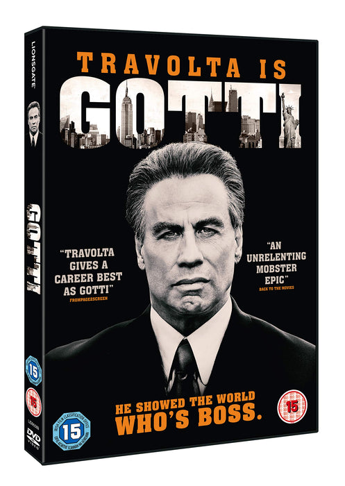 Gotti [DVD] [2018] [Region 2] (John Travolta) - New Sealed - Attic Discovery Shop