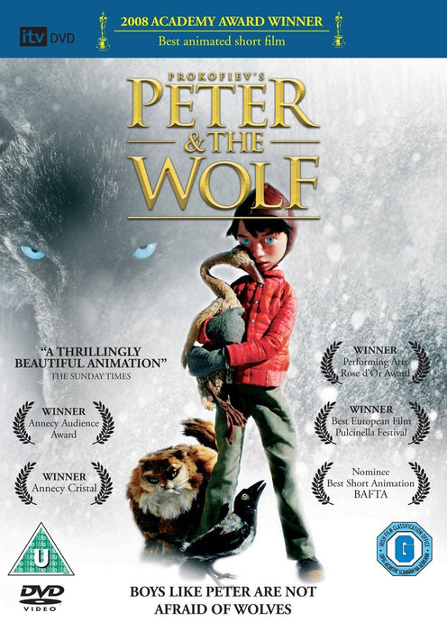 Peter And The Wolf [DVD] [Region 2] (Award Winning Animation) - New Sealed - Attic Discovery Shop