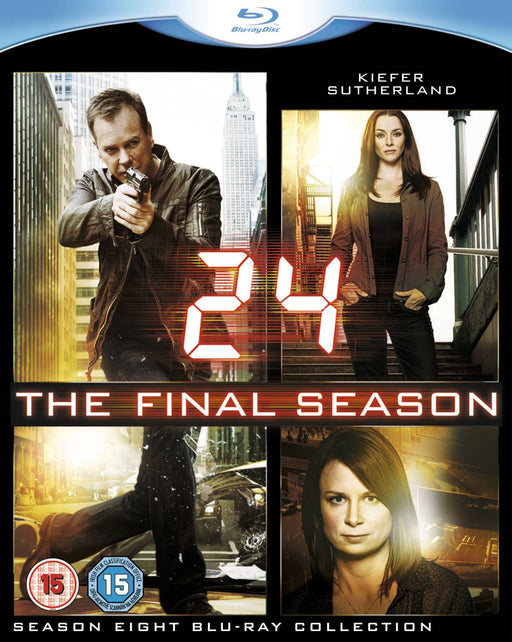 24 - Series 8 (The Final Season) [Blu-ray] [Region A, B] - [Drama] - New Sealed - Attic Discovery Shop