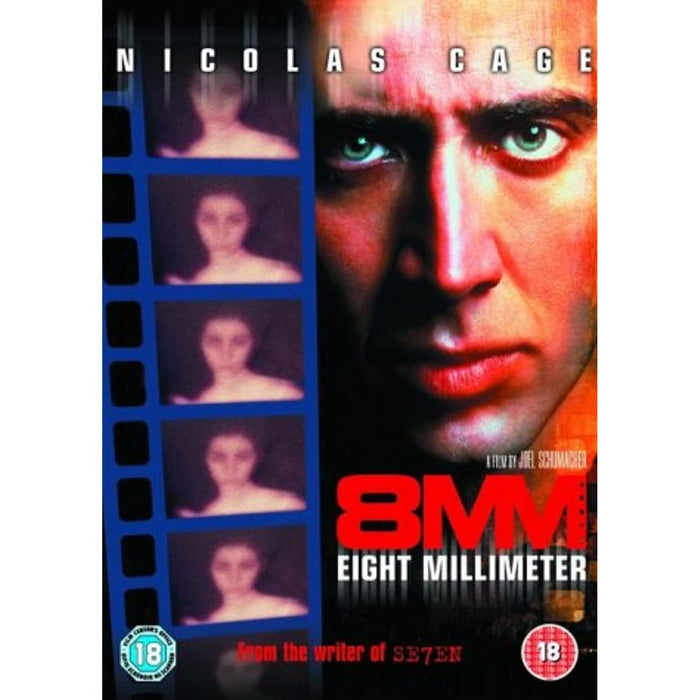 8mm Eight Millimeter [DVD] (Nicolas Cage) [1999] [Region 2] - New Sealed - Attic Discovery Shop