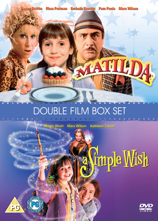 Matilda / A Simple Wish Double Film [DVD Box Set] [1996] [Region 2] - New Sealed - Attic Discovery Shop