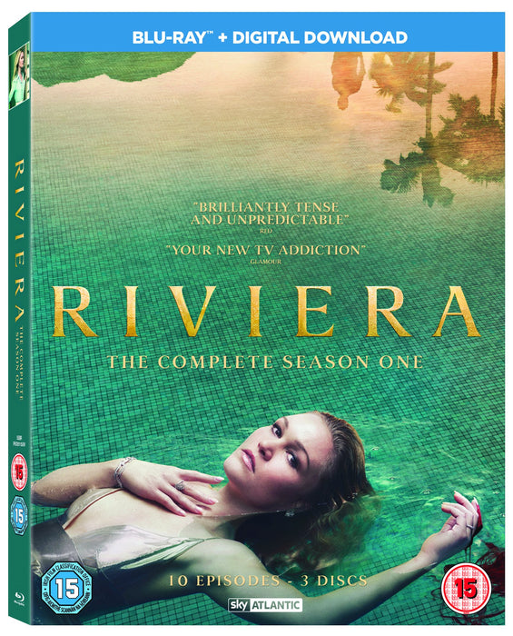 Riviera Season 1 Complete First Series [Blu-ray] [2017] [Region B] - New Sealed - Attic Discovery Shop