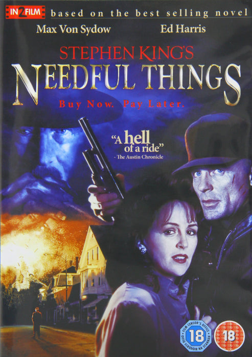 Needful Things [DVD] [1993] [Region 2] (Stephen King) - Attic Discovery Shop