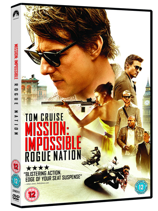 Mission: Impossible - Rogue Nation [DVD] [Region 2] (Tom Cruise) - New Sealed - Attic Discovery Shop