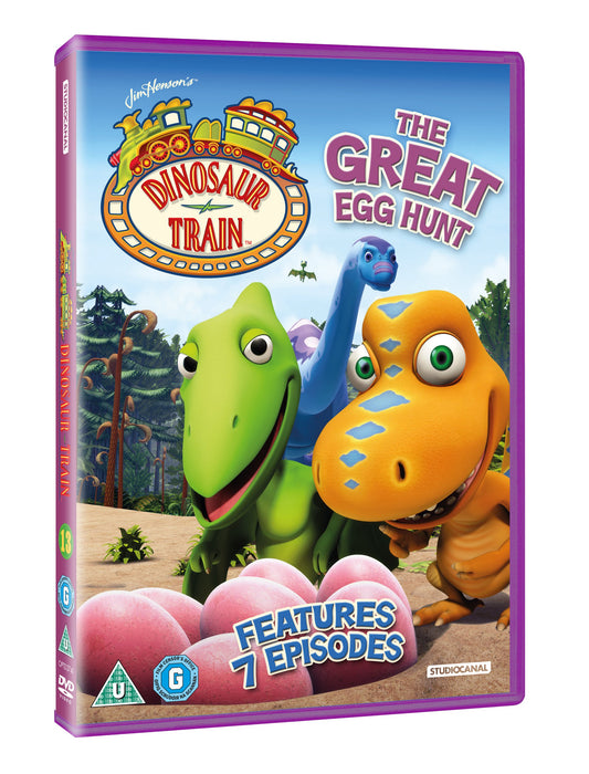 Dinosaur Train - The Great Egg Hunt [DVD] [2015] [Region 2] - New Sealed - Attic Discovery Shop