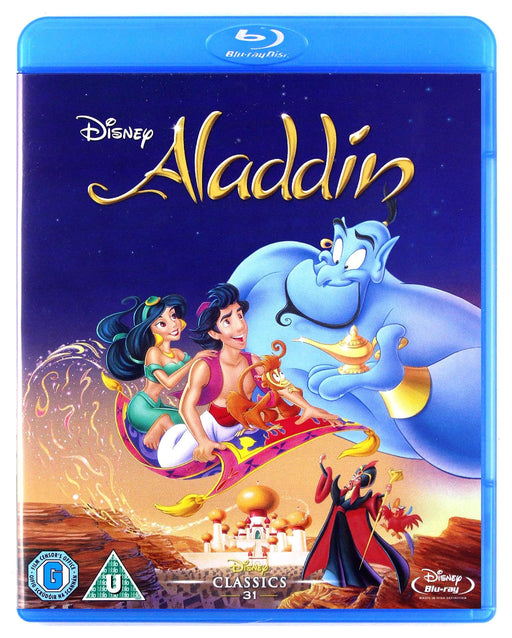 Aladdin [Blu-ray] [1992 Classic] [Region Free] (Disney Film) - New Sealed - Attic Discovery Shop