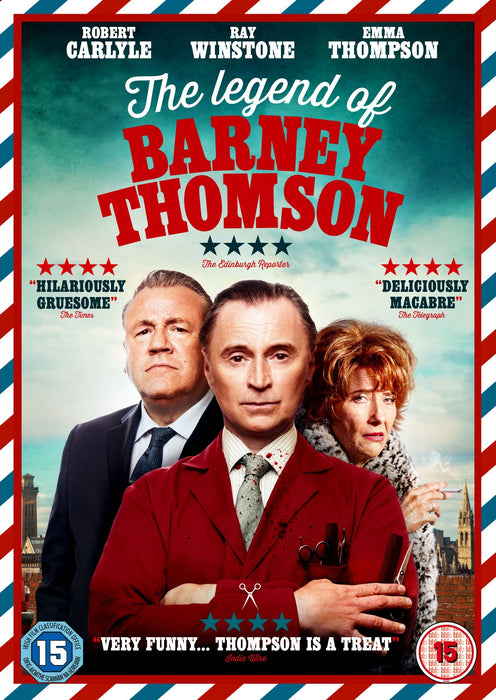 The Legend of Barney Thomson [DVD] [2017] [Region 2] - New Sealed - Attic Discovery Shop