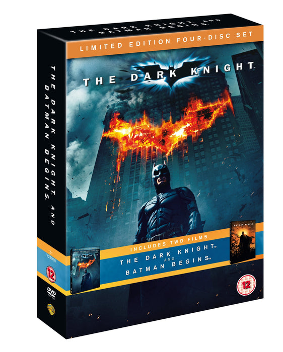 The Dark Knight and Batman Begins (Double Pack) [DVD Box Set] [R2] - New Sealed - Attic Discovery Shop