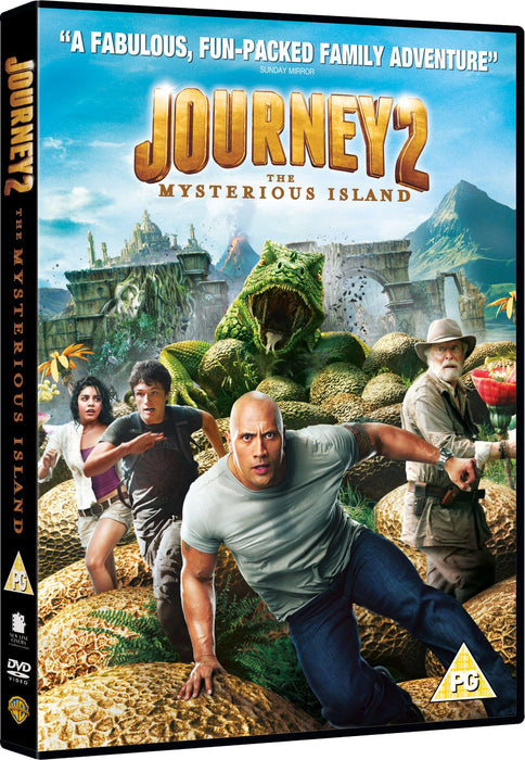 Journey 2: The Mysterious Island [DVD] [2012] [Region 2] - New Sealed - Attic Discovery Shop