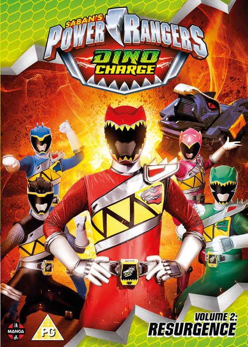 Power Rangers Dino Charge Resurgence (Volume 2) [DVD] [Region 2] - New Sealed - Attic Discovery Shop