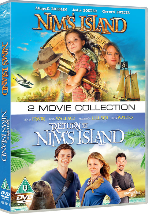 Nim's Island / Return to Nim's Island [DVD] [2013] [Region 2, 4] - New Sealed - Attic Discovery Shop